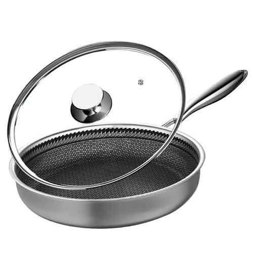 304 Stainless Steel Non-Stick Frying Pan for Breakfast